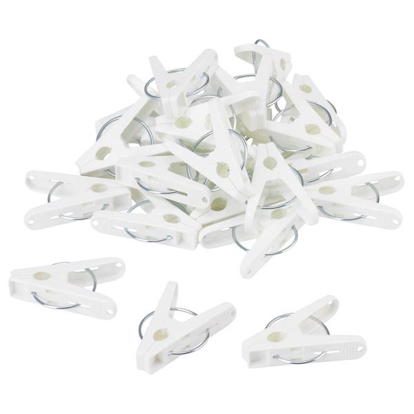 【IKEA/イケア/通販】STATIV スタティーヴ 洗濯バサミ, ホワイト[A](90415670) | 