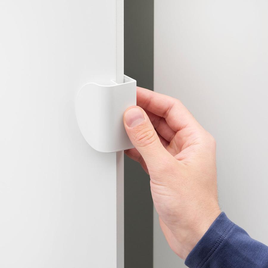 [IKEA/イケア/通販]LATMASK ラトマスク 取っ手 クリップ式, ホワイト, 60 mm2 ピース[A](90472043) |  | 01