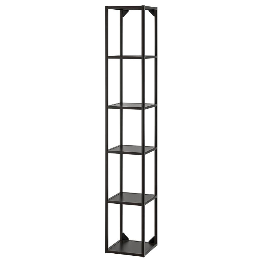 [IKEA/イケア/通販]ENHET エーンヘート ハイフレーム 棚板付き, チャコール, 30x30x180 cm[J](90481603) | 