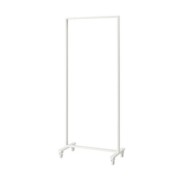 [IKEA/イケア/通販]MITTZON ミッツォーンフレーム キャスター付き, ホワイト,85x205x50 cm[J](90528648) | 
