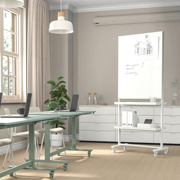 [IKEA/イケア/通販]MITTZON ミッツォーンフレーム キャスター付き, ホワイト,85x205x50 cm[J](90528648) |  | 03