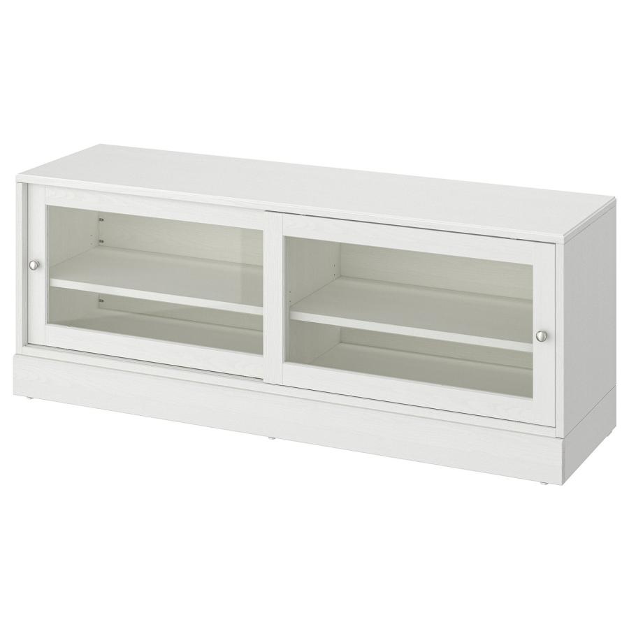 [IKEA/イケア/通販]HAVSTA ハーヴスタ テレビ台 台座付き, ホワイト, 160x47x62 cm[G](90529271) | 