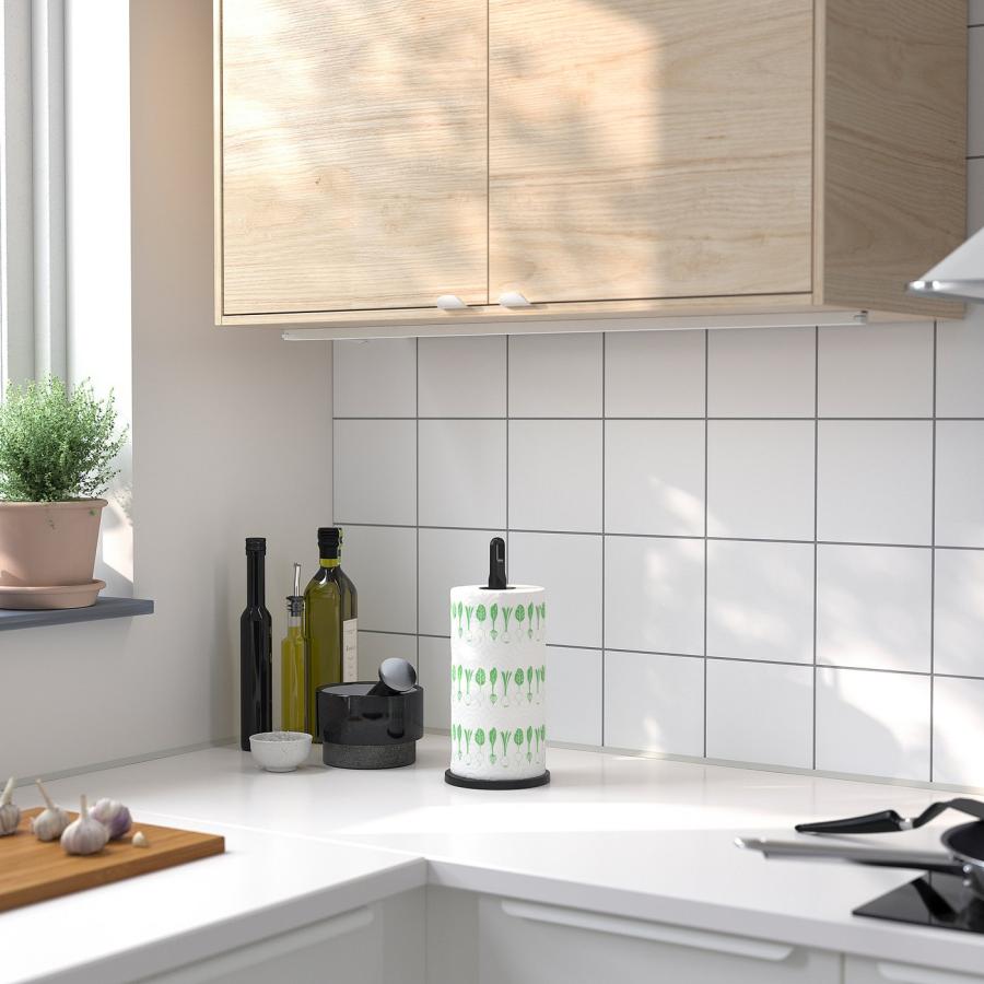 [IKEA/イケア/通販]FAMILJ ファミリ キッチンロールホルダー, チャコール[B](90530745) |  | 05