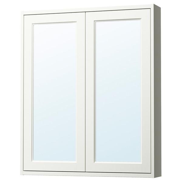 [IKEA/イケア/通販]TANNFORSEN テンフォルセンミラーキャビネット 扉付き, ホワイト,80x15x95 cm[EE](90535489) | 
