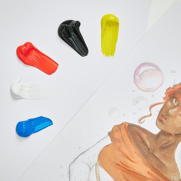 [IKEA/イケア/通販]SOLFAGEL ソルフォーゲルアクリル絵の具, ミックスカラー,375 ml[A](90544238) |  | 01