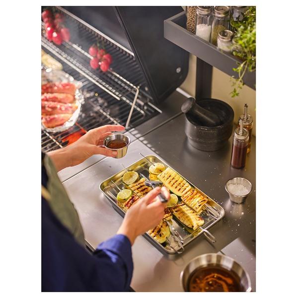 [IKEA/イケア/通販]BATSKAR ボートシェール追加ユニット 棚板付き, 屋外用/ダークグレー,120x70 cm[E](90553398) |  | 03
