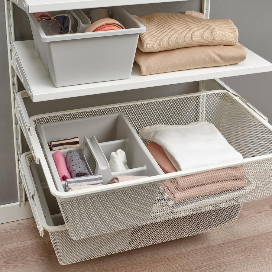 [IKEA/イケア/通販]FANGGRODA フォングローダ インサート 仕切り付き, ライトグレー, 35x24x14 cm[B](90559526) |  | 05