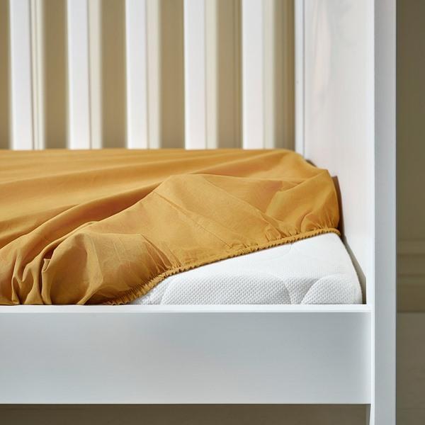 [IKEA/イケア/通販]GULDVAVARE グルドヴァヴェレボックスシーツ ベビーベッド用, ダークイエロー/ブル……[A](90573650) |  | 02