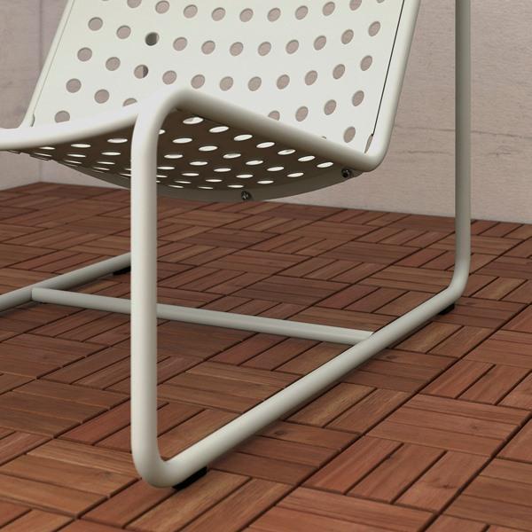 [IKEA/イケア/通販]SKOGSON スコグソーンイージーチェア, ライトグレー 屋外用[H](90575833) |  | 03