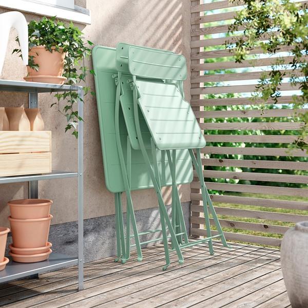 [IKEA/イケア/通販]SUNDSO スンドソー折りたたみチェア, ライトグリーン 屋外用[E](90576173) |  | 03