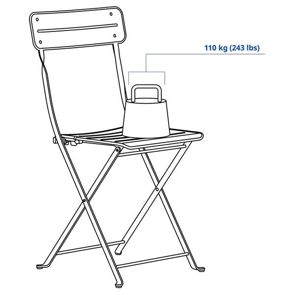 [IKEA/イケア/通販]SUNDSO スンドソー折りたたみチェア, ライトグリーン 屋外用[E](90576173) |  | 07