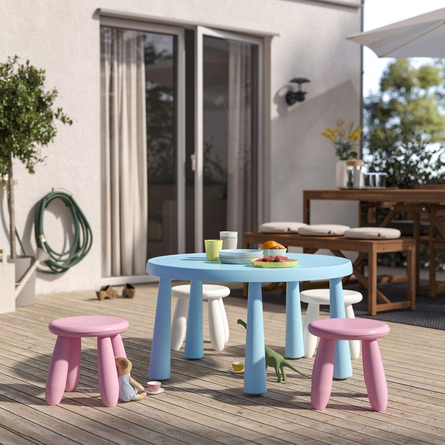 [IKEA/イケア/通販]MAMMUT マンムット 子ども用スツール, 室内/屋外用/ピンク[B](90581985) |  | 04