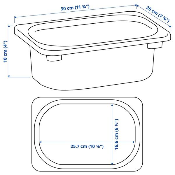 [IKEA/イケア/通販]TROFAST トロファスト収納ボックス, ホワイト,20x30x10 cm[B](90582094) |  | 02