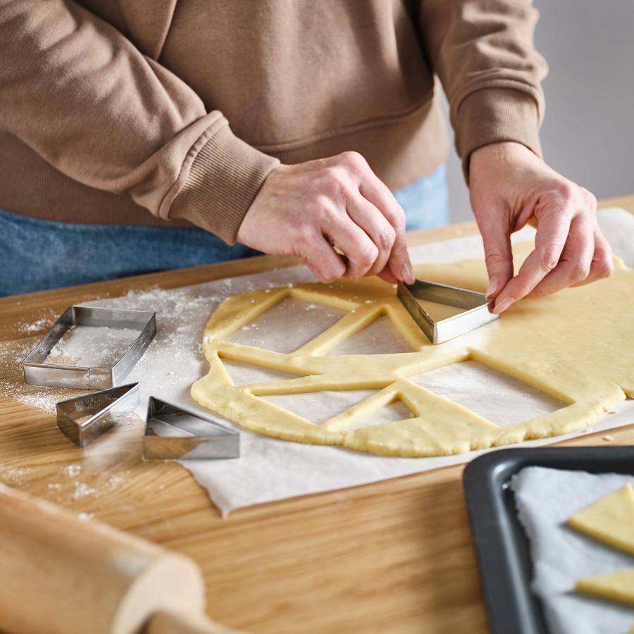 [IKEA/イケア/通販]LATTBAKAD レットバーカド クッキーの抜き型4点セット, ステンレススチール[A](90590428) |  | 01
