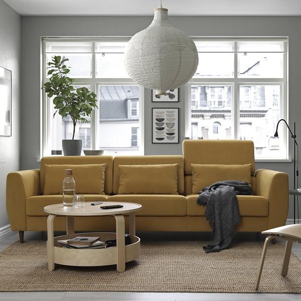 [IKEA/イケア/通販]SLATORP スラトルプ3人掛けソファ, ハーケボ イエローブラウン[LL](90594389) |  | 01