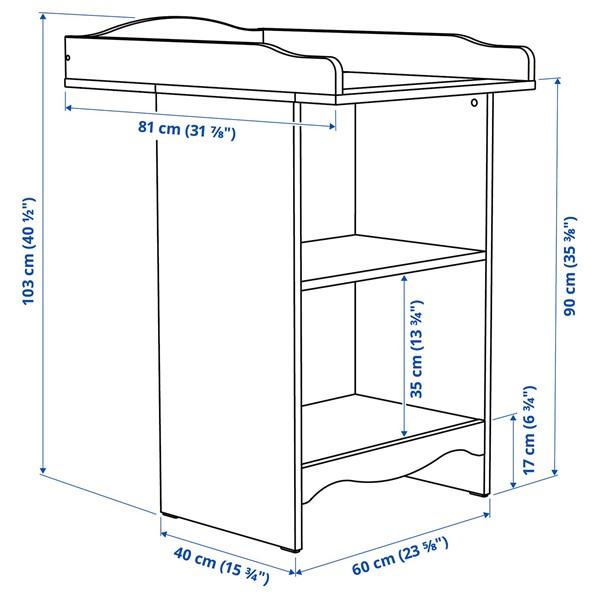 [IKEA/イケア/通販]SMAGORA スモヨーラおむつ替え台/本棚, ホワイト[DE](90597953) |  | 05
