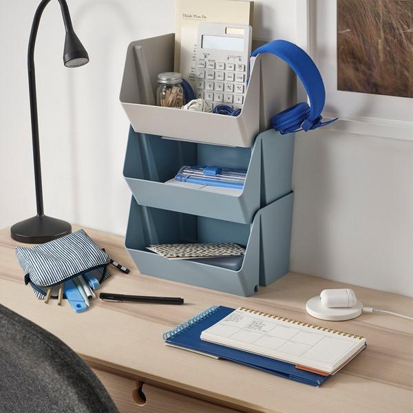 [IKEA/イケア/通販]EKAAN エーカオーンアクセサリーバッグ, 模様入り,16x4x11 cm[A](90633569) |  | 02
