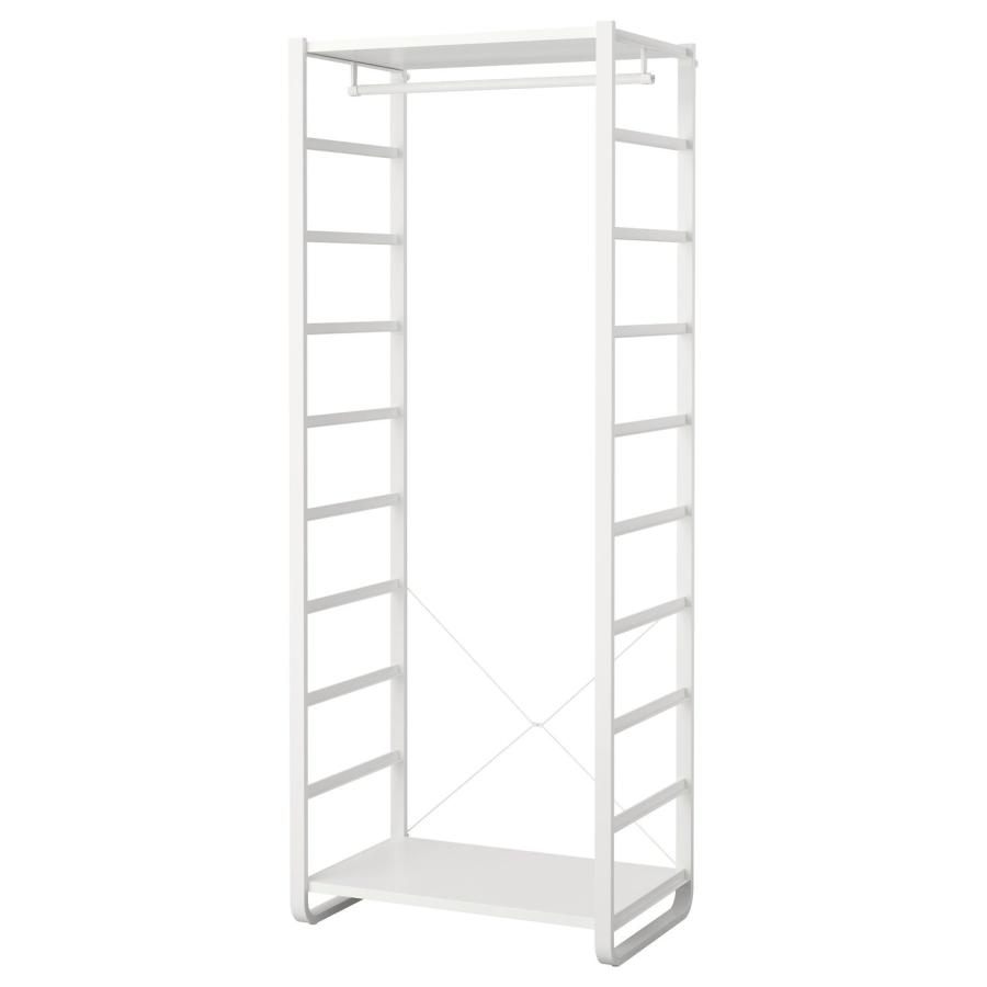 [IKEA/イケア/通販]ELVARLI エルヴァーリ ワードローブコンビネーション, ホワイト, 84x55x216 cm[6](09158213) | 