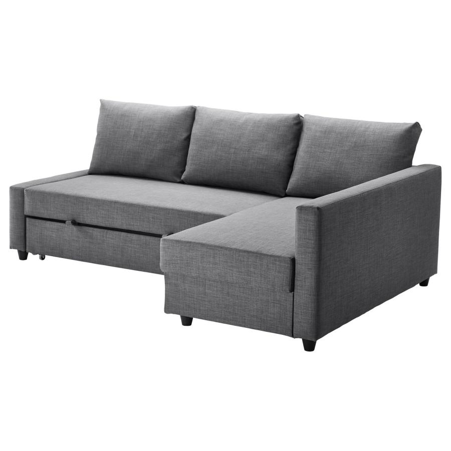 [IKEA/イケア/通販]FRIHETEN フリーヘーテン コーナーソファベッド 収納付き, スキフテボー ダークグレー[3](09216755) | 
