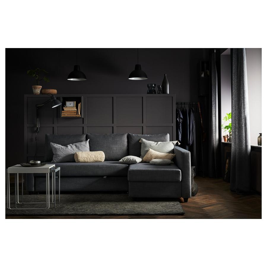 [IKEA/イケア/通販]FRIHETEN フリーヘーテン コーナーソファベッド 収納付き, スキフテボー ダークグレー[3](09216755) |  | 01