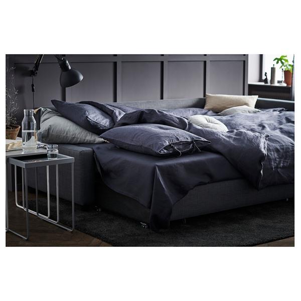 [IKEA/イケア/通販]FRIHETEN フリーヘーテン コーナーソファベッド 収納付き, スキフテボー ダークグレー[3](09216755) |  | 03