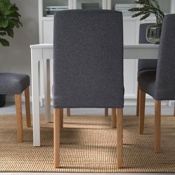 [IKEA/イケア/通販]BERGMUND ベリムンド チェア, オーク調/グンナレド ミディアムグレー[CA](09384616) |  | 04