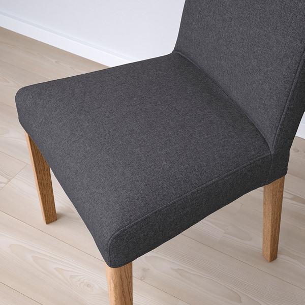 [IKEA/イケア/通販]BERGMUND ベリムンド チェア, オーク調/グンナレド ミディアムグレー[CA](09384616) |  | 05