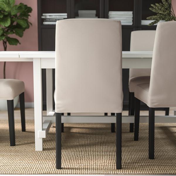 [IKEA/イケア/通販]BERGMUND ベリムンド チェア, ブラック/ハーラルプ ベージュ[DA](09388068) |  | 02