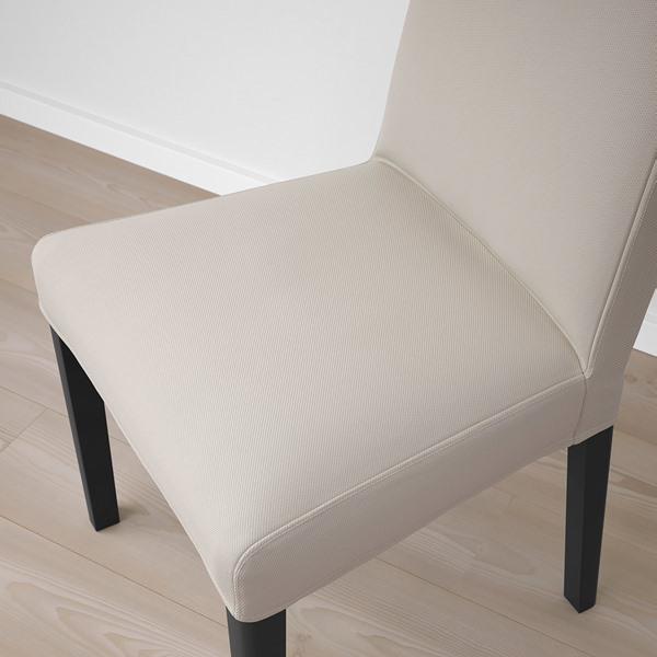 [IKEA/イケア/通販]BERGMUND ベリムンド チェア, ブラック/ハーラルプ ベージュ[DA](09388068) |  | 04