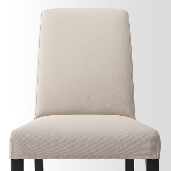 [IKEA/イケア/通販]BERGMUND ベリムンド チェア, ブラック/ハーラルプ ベージュ[DA](09388068) |  | 06