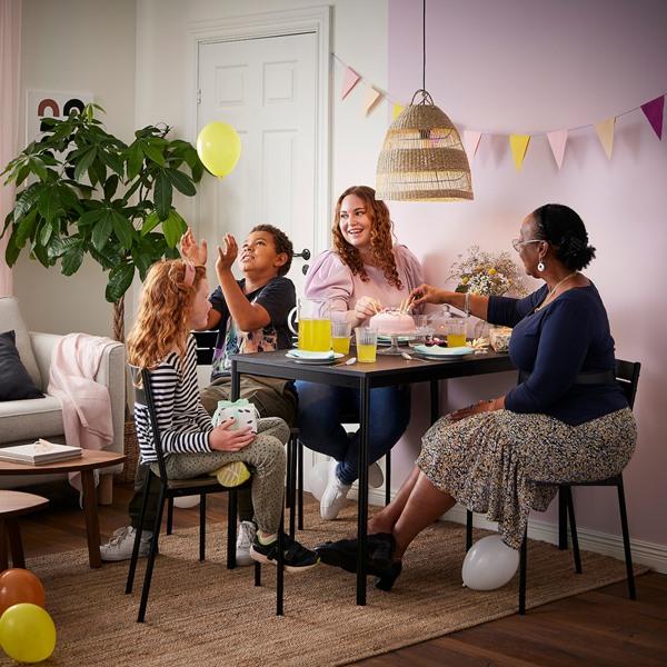 【IKEA/イケア/通販】SANDSBERG サンドスベリ テーブル, ブラック[HG](09420394) |  | 01