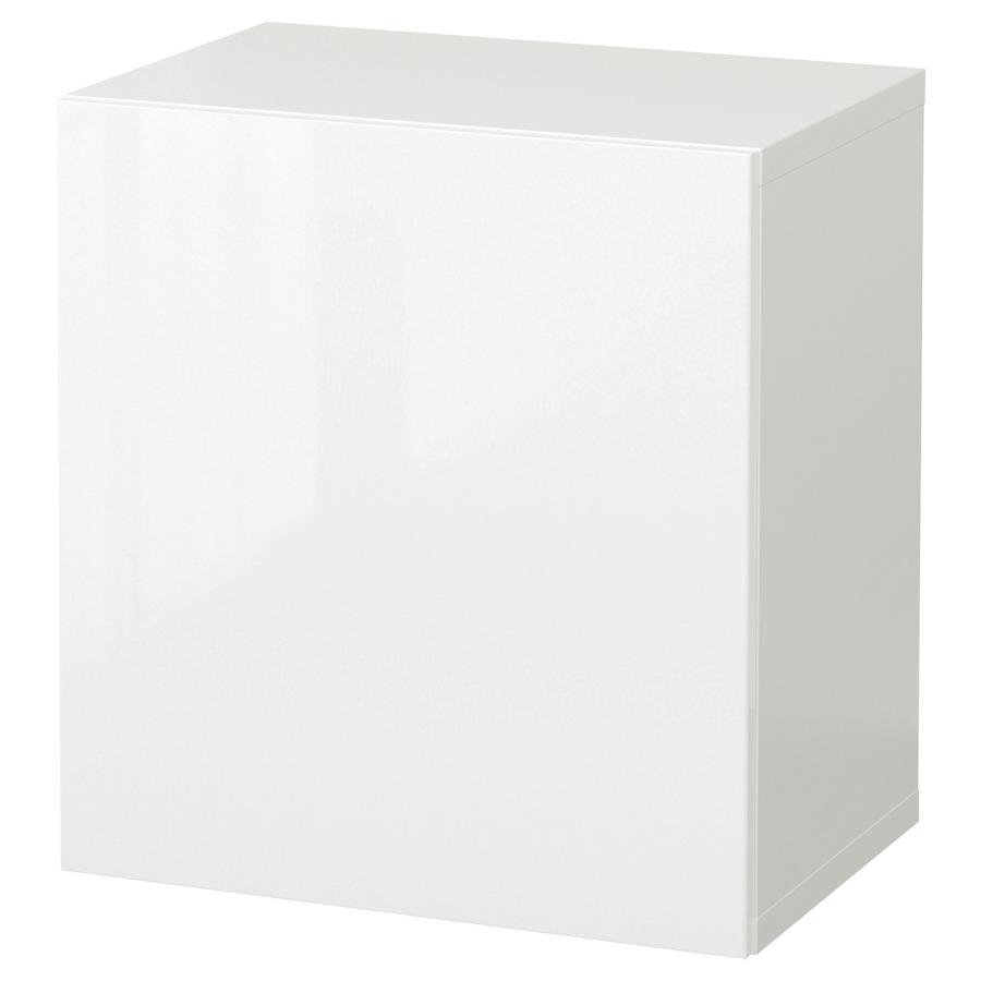 [IKEA/イケア/通販]BESTA ベストー 壁取り付け式キャビネットコンビネーション, ホワイト/セルスヴィーケン ホワイト, 60x42x64 cm[5](09441872) | 