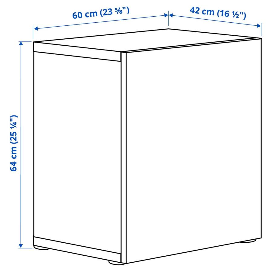 [IKEA/イケア/通販]BESTA ベストー 壁取り付け式キャビネットコンビネーション, ホワイト/セルスヴィーケン ホワイト, 60x42x64 cm[5](09441872) |  | 02