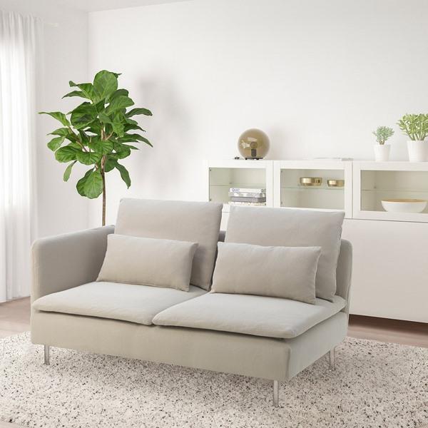 [IKEA/イケア/通販]SODERHAMN ソーデルハムン 3人掛けコンパクトソファ オープンエンド, フリードトゥナ ライトベージュ[4](09485314) |  | 03