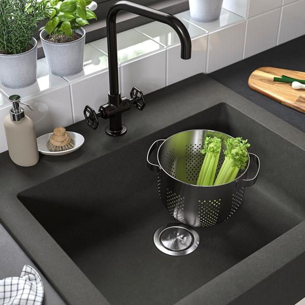 [IKEA/イケア/通販]TALLSJON タルショーンシンクボウル フロント見せタイプ, ダークグレー/ストーン調……[3](9491367) |  | 01