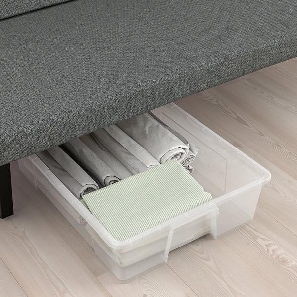 [IKEA/イケア/通販]NYHAMN ニーハムン3人掛けソファベッド, フォームマットレス/スカルトフタ ブラッ……[3](9499981) |  | 03