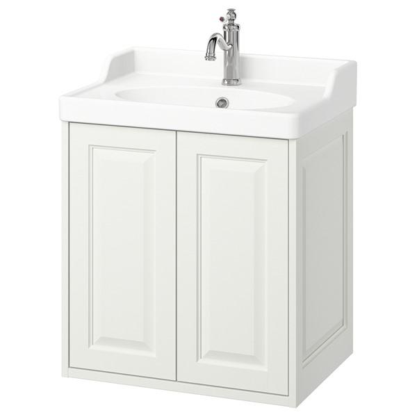 [IKEA/イケア/通販]TANNFORSEN テンフォルセン / RUTSJON ルートショーン洗面台 扉/洗面ボウル/水栓付き, ……[4](9516688) | 