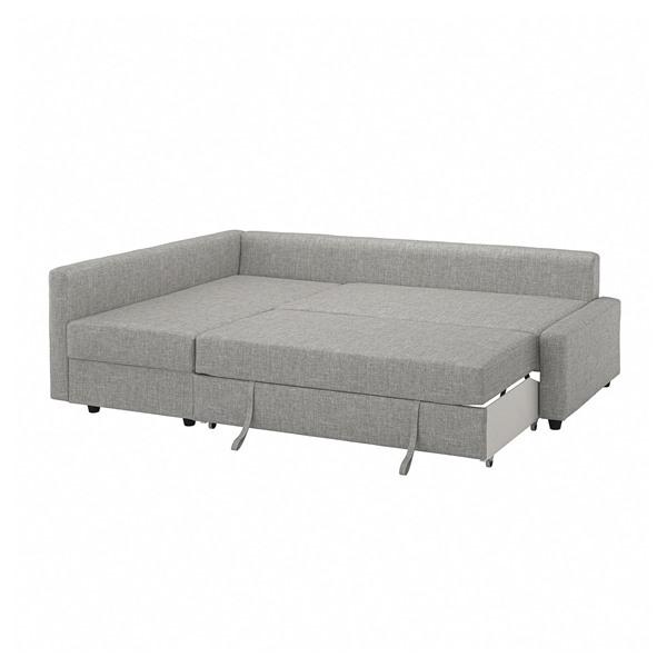 [IKEA/イケア/通販]FRIHETEN フリーヘーテンコーナーソファベッド 収納付き, ファーリンゲ ライトグレー[3](9517046) |  | 01