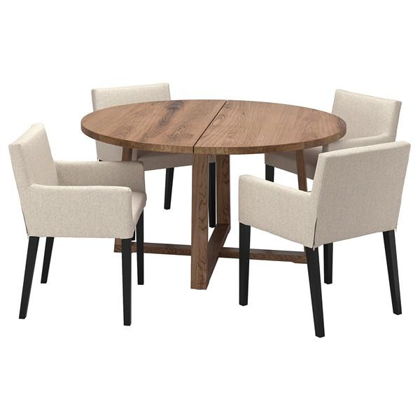[IKEA/イケア/通販]MORBYLANGA モールビロンガ / MARENAS モーレネステーブル＆アームレスト付きチェア 4……[11](9520096) | 