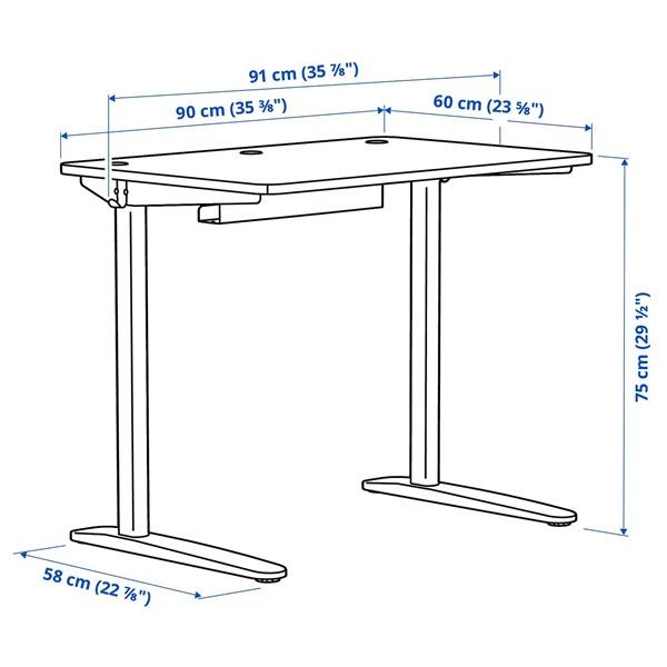 [IKEA/イケア/通販]RELATERA レラテラデスクコンビネーション, ホワイト,90x60 cm[3](9560087) |  | 02
