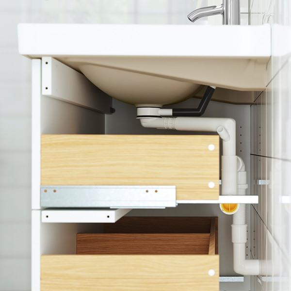 [IKEA/イケア/通販]TANNFORSEN テンフォルセン / VASTERSJON ヴェステルション洗面台 引き出し付き/洗面ボ……[6](9570227) |  | 03
