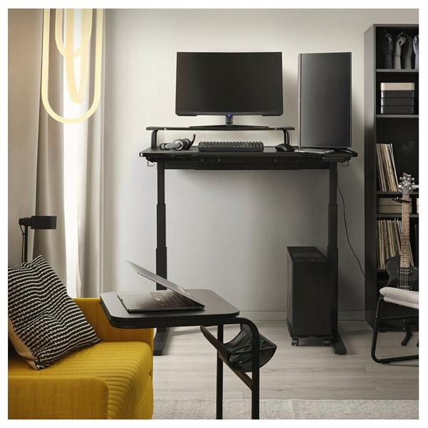 [IKEA/イケア/通販]UTMANING ウートマニングゲーミングデスク 昇降式, 100V/ブラック,120x80 cm[3](9571670) |  | 03