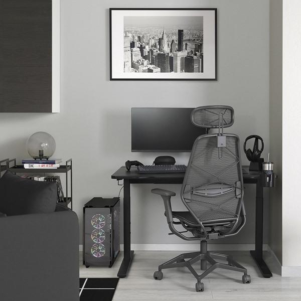 [IKEA/イケア/通販]UTMANING ウートマニングゲーミングデスク, ブラック,120x80 cm[ID](9571707) |  | 03