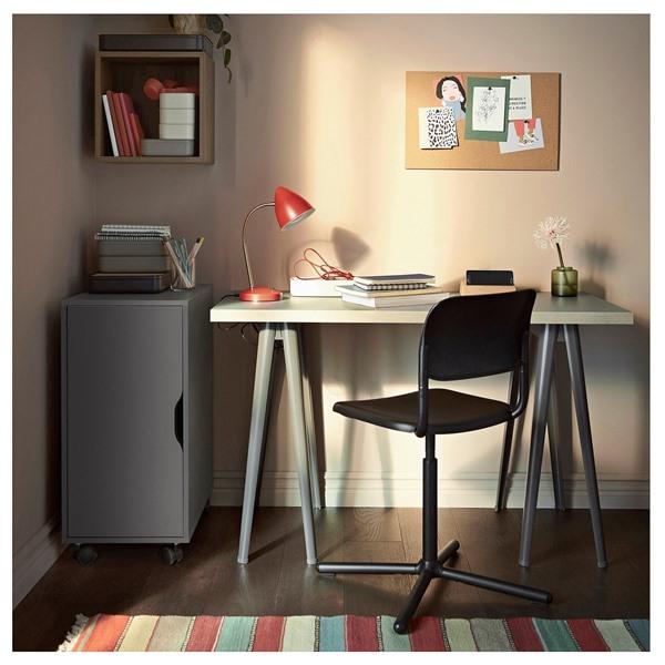 [IKEA/イケア/通販]ALEX アレクス収納ユニット キャスター付, ダークグレー/ブラック,36x76 cm[EA](9582683) |  | 01