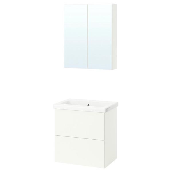 [IKEA/イケア/通販]ENHET エーンヘートバスルーム, ホワイト,64x43x65 cm[4](9616225) | 