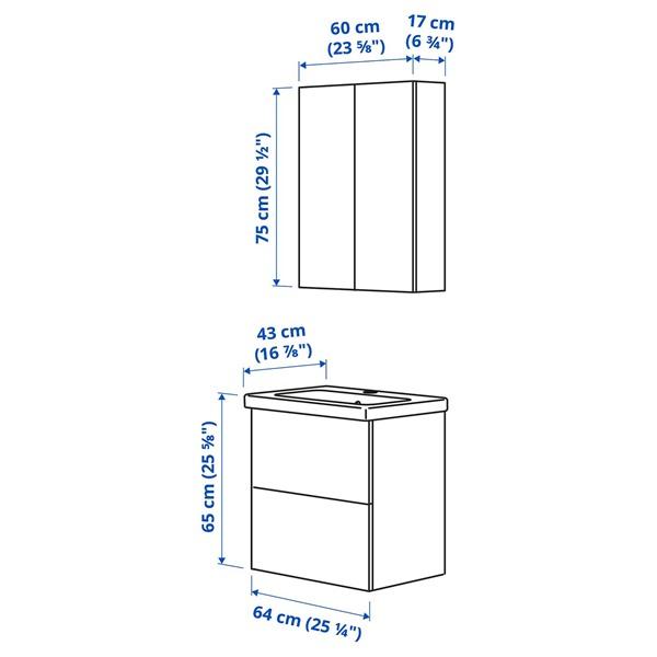 [IKEA/イケア/通販]ENHET エーンヘートバスルーム, ホワイト,64x43x65 cm[4](9616225) |  | 03