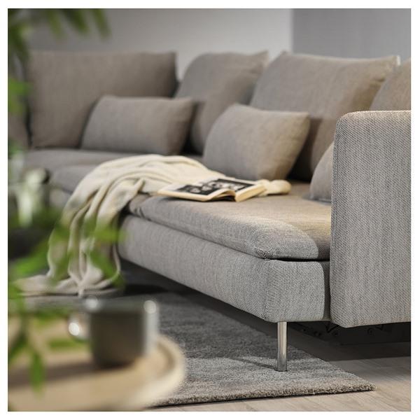 [IKEA/イケア/通販]SODERHAMN ソーデルハムンコーナーソファベッド 6人掛け, ヴィーアルプ ベージュ/ブラウン[12](9616452) |  | 04