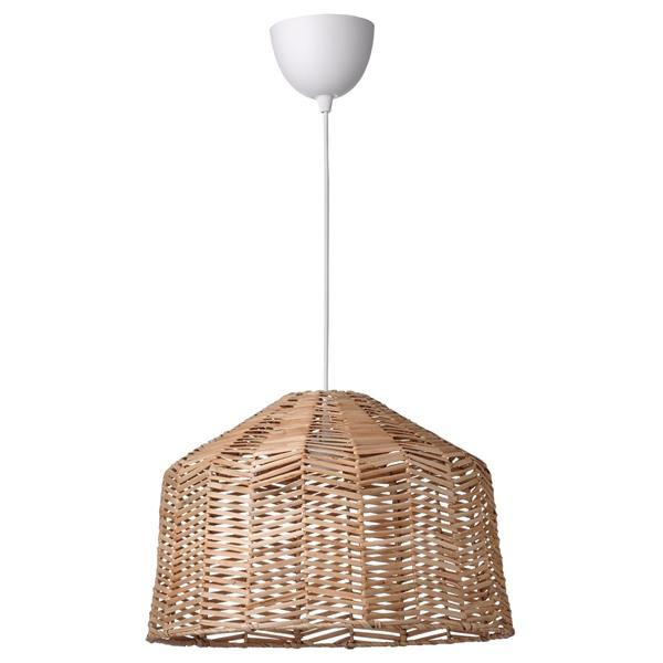 [IKEA/イケア/通販]KAPPELAND カッペランド / HAVSDJUP ハーヴスユープペンダントランプ, ホワイト/籐,45 cm[AD](9618173) | 