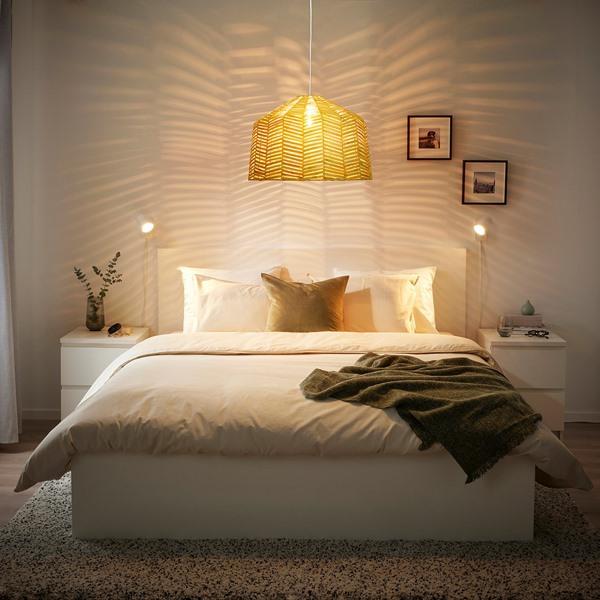 [IKEA/イケア/通販]KAPPELAND カッペランド / HAVSDJUP ハーヴスユープペンダントランプ, ホワイト/籐,45 cm[AD](9618173) |  | 01