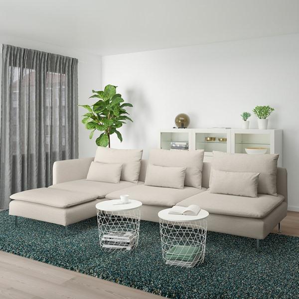 [IKEA/イケア/通販]SODERHAMN ソーデルハムン 4人掛けソファ 寝椅子付き[6](09629157) |  | 01